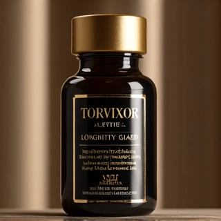 Flacone di Tavixer Longevity Guard con etichetta oro